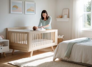 Sådan vælger du den bedste bedside crib til din baby
