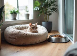 Sådan vælger du den bedste katteseng og foderskål til katte