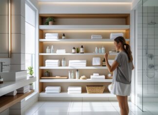 Sådan vælger du den perfekte badeværelseshylde til dit hjem