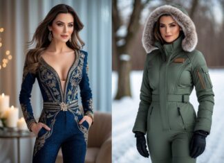 Sådan vælger du den perfekte buksedragt til fest og dame flyverdragt til den kolde tid