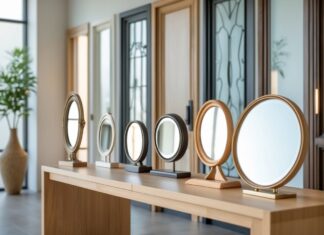 Sådan vælger du den perfekte dør og bordspejl til dit hjem