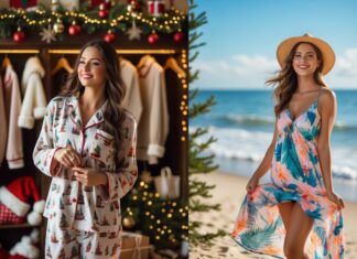 Sådan vælger du den perfekte pyjamas til juleferien og strandkjoler til sommerferien