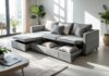 Sådan vælger du den perfekte sovesofa med opbevaring løsninger til din lounge