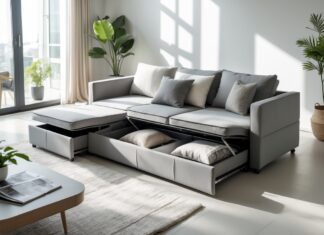 Sådan vælger du den perfekte sovesofa med opbevaring løsninger til din lounge