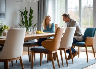 Sådan vælger du den perfekte spisebordsstol med armlæn til dit hjem