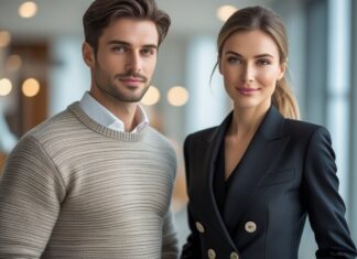 Sådan vælger du den perfekte striktrøje til mænd og jakkesæt til kvinder online