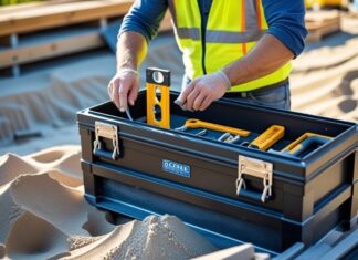 Sådan vælger du den rette værktøjskuffert til byggeprojekter og afretning af sand