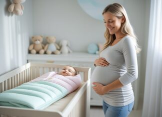 Sådan vælger du det bedste graviditetstøj og en tyngdesovepose til baby