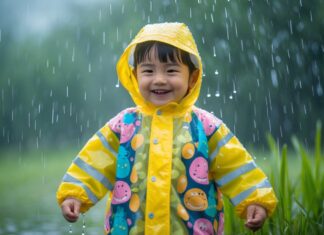Sådan vælger du det bedste regntøj og badeponcho til børn