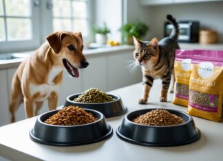 Sådan vælger du det bedste tørfoder til både hunde og katte