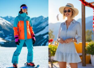 Sådan vælger du det perfekte outfit til både skiferien og sommerfesten