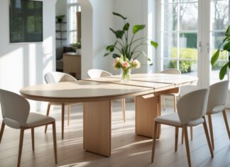 Sådan vælger du det perfekte ovale spisebord med udtræk til dit hjem