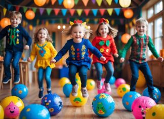 Sjove hoppebolde til fastelavn: kreativ pynt og leg til festen