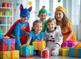 Sjove og kreative kostumer til børn og gaver til børn