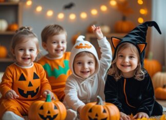 Sjove og praktiske kostumer til de mindste til halloween-fester