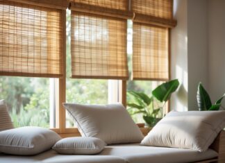 Skab den perfekte afslapning med bambus-rullegardiner og ergonomiske kropspuder til afslapning