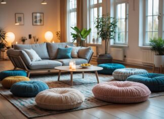 Skab den perfekte loungeoplevelse med gulvpuder og loungesofaer