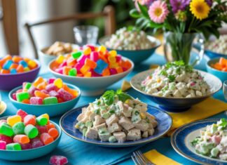 Surt slik og lækre opskrifter på hønsesalat til din næste fest