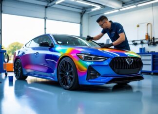 Giv din bil et nyt look med bil wrap