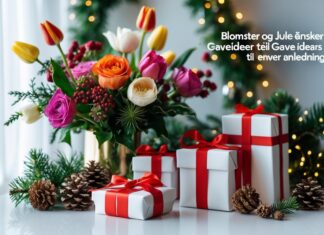 Blomster og juleønsker: gaveidéer til enhver anledning