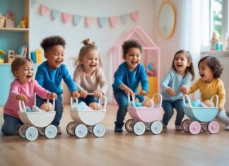 De bedste børnesange til leg med dukkevogne