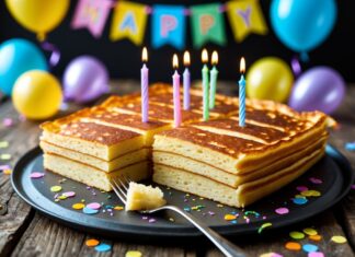 Den perfekte bradepandekage til din fødselsdagsfest