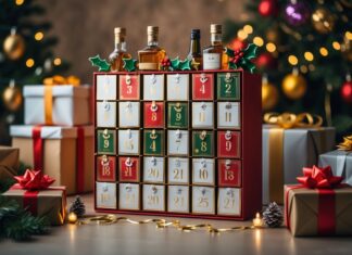 Den perfekte gave til en 18 års fødselsdag: en julekalender med alkohol