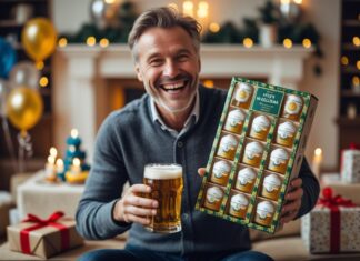 Den perfekte gaveidé til en 40-års fødselsdag: en øljulekalender