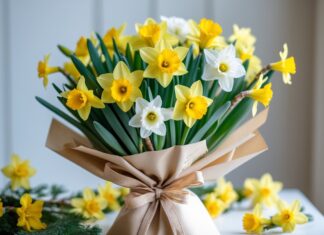 Den perfekte gaveidé til ham: smukke påskeblomster til gaver