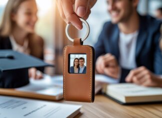 Den perfekte gaveidé til studenter: personlig nøglering med billede