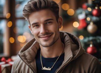 Den perfekte halskæde med navn gaveidé til ham i julekalenderen