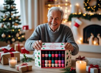 Den perfekte julegave til farfar: en neglelak julekalender