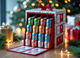 Den perfekte julegaveidé til personale: energidrikker i julekalenderen