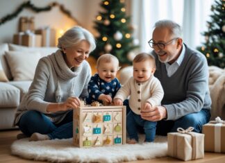 Den perfekte julekalender til baby gaveidé til bedsteforældre