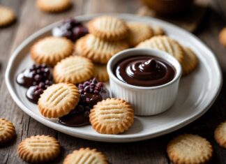 Den perfekte kombination: sovs og småkager til din dessertoplevelse