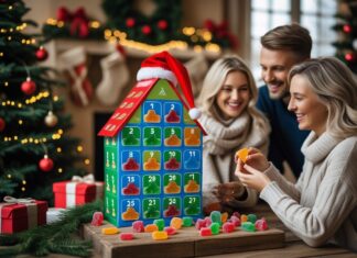 Den perfekte vingummi julekalender gaveidé til julen