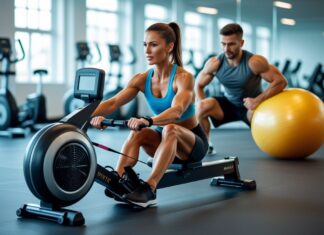 Effektive træningsrutiner med romaskine og træningsbold