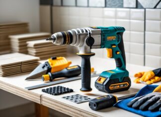 Effektive værktøjer til fliselægning: Sådan vælger du den rette borehammer til fliselægning