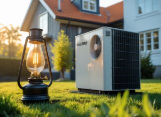Energibesparelse i Hillerød med varmepumper og olielampe til hjemmet