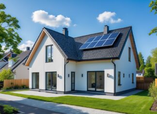 Energibesparelser med hulmursisolering og nyt tag Augustenborg