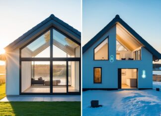 Energibesparelser med nye vinduer på Fyn og effektiv isolering på Sjælland