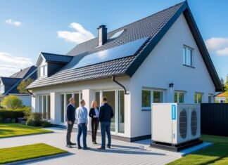 Energibesparelser med tagrenovering og varmepumpe i Ikast