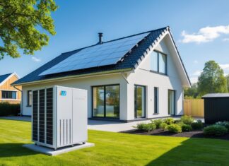 Energibesparelser med varmepumpe og nyt tag i Børkop