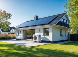 Energibesparelser med varmepumpe og nyt tag i Gistrup