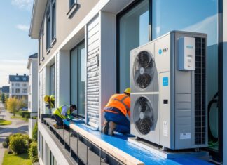 Energibesparelser med varmepumper og facaderenovering i Vejle