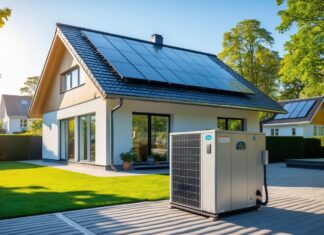 Energibesparelser med varmepumper og nyt tag i Brovst