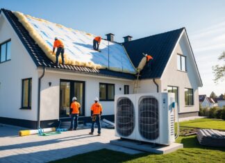 Energibesparelser med varmepumper og tagisolering i Viborg