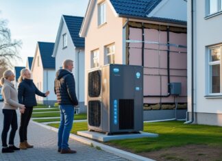 Energibesparelser på Bornholm og Lolland med varmepumper og hulmursisolering