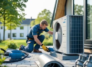 Energibesparelser ved nedrivning og installation af varmepumpe i Skælskør