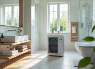 Energibesparende løsninger til dit badeværelse med varmepumpe i Jægerspris